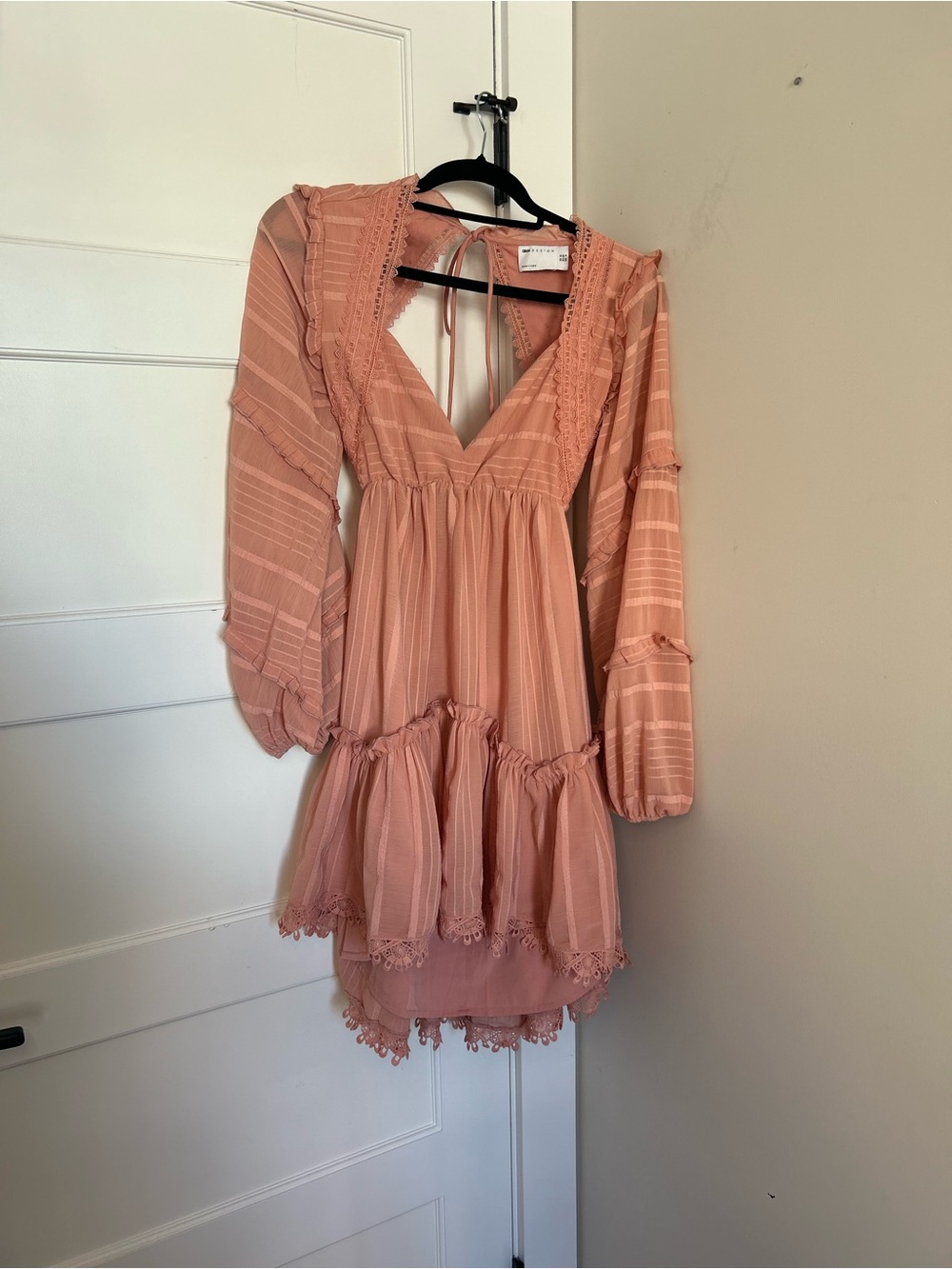 ASOS blush pink mini dress - never worn